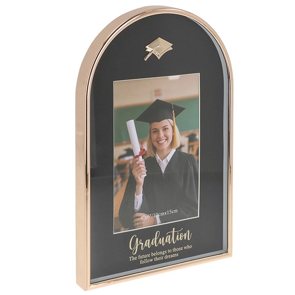 Gold Arch Frame Graduation