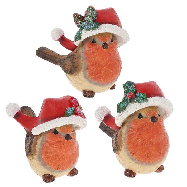 Santas Hat Robins Large