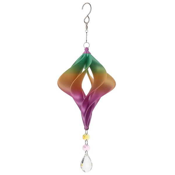 Shimmerz Twister Small Rainbow Wind Spinner
