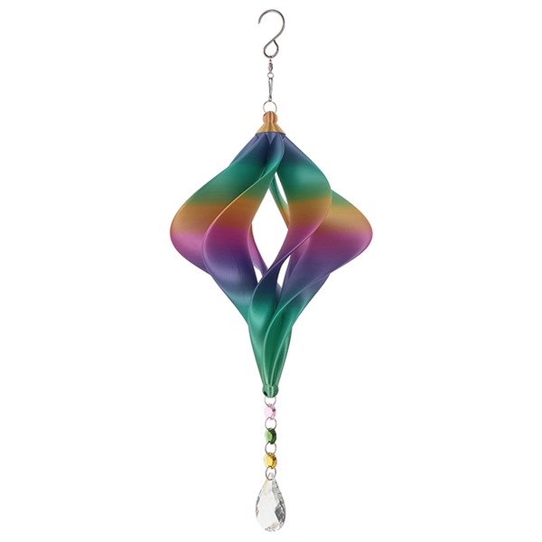Shimmerz Twister Large Rainbow Wind Spinner