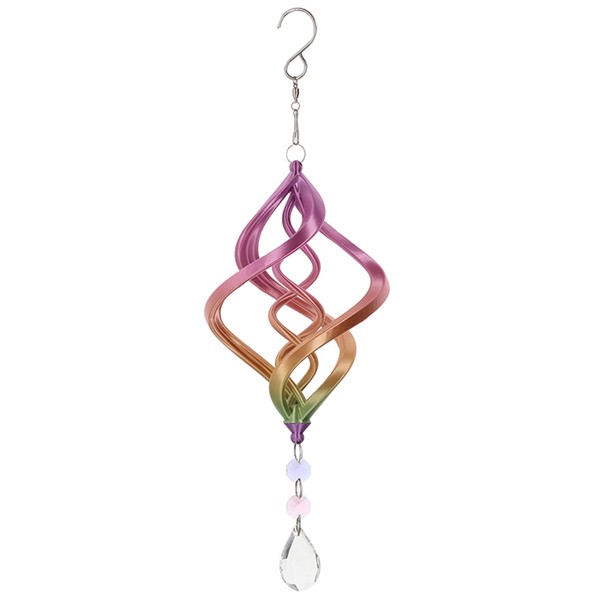 Shimmerz Typhoon Small Rainbow Wind Spinner