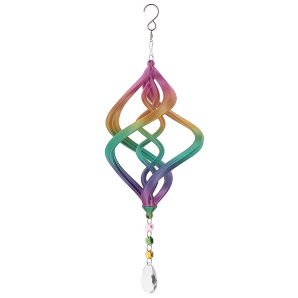 Shimmerz Typhoon Large Rainbow Wind Spinner