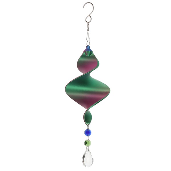Shimmerz Cyclone Small Blue Wind Spinner