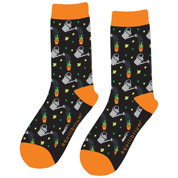 Men's Bamboo Socks Garden Black