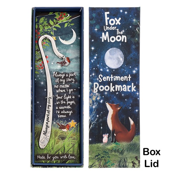 Fox Under The Moon Bookmark Part of My Story