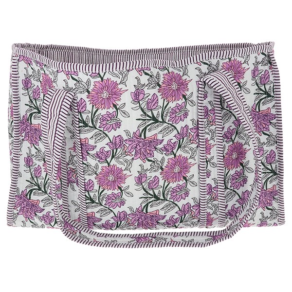 Reversible Tote Lilac Floral