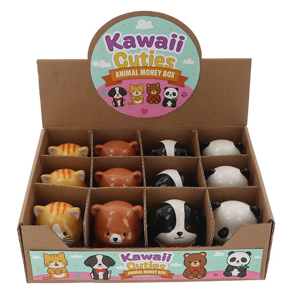 Kawaii Cuties Animal Money Box Small