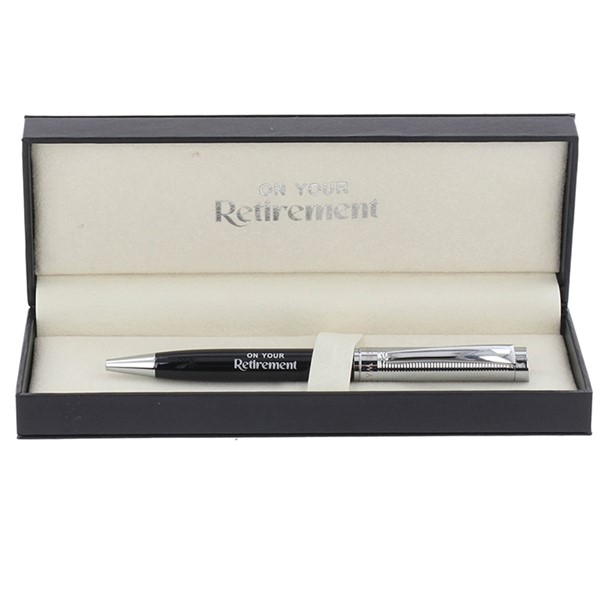Bridgewater Retirement Black & Chrome Ball Pen