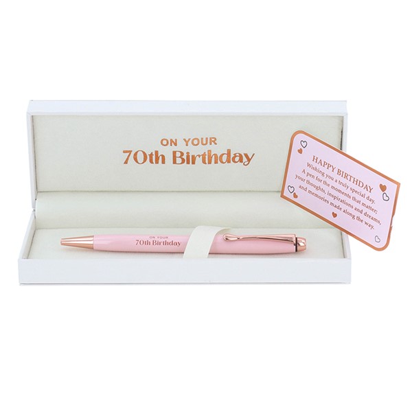Bridgewater Ladies 70th Birthday Pen
