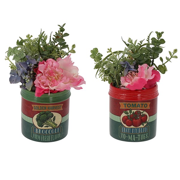 Kitchen Can Planter Veggie Medium