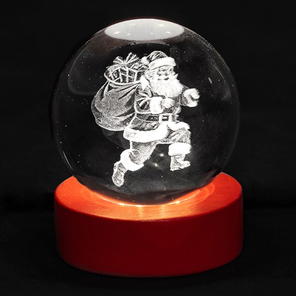 Xmas Laser Art Santa