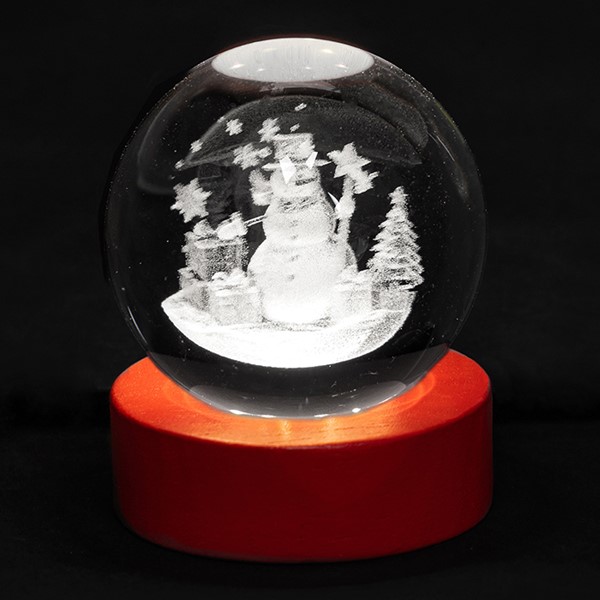 Xmas Laser Art Snowman