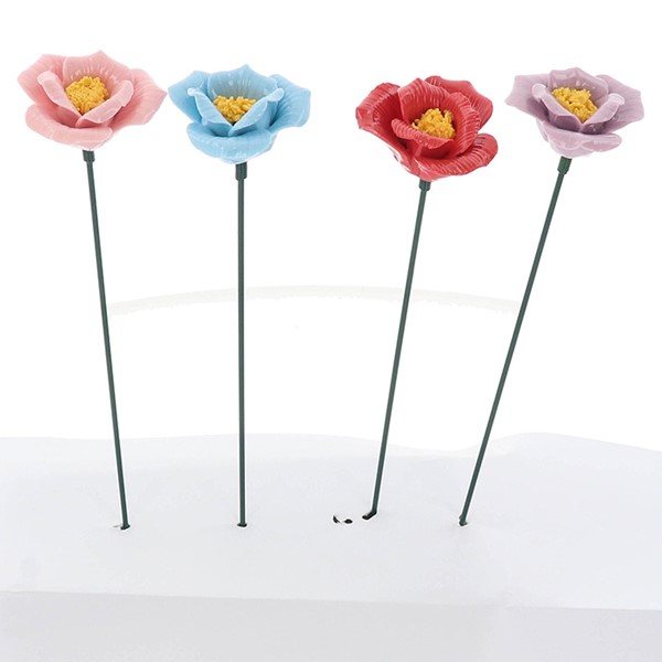 Porcelain Petals Dark Camelia