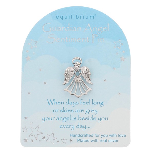 Guardian Angel Keepsake Pin Angel Skies
