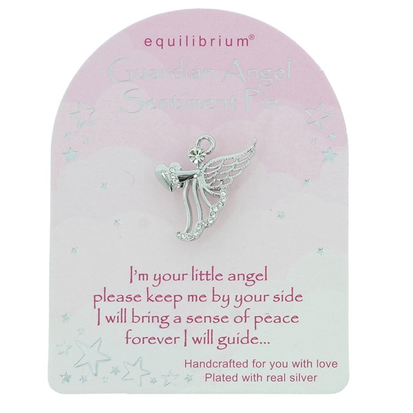 Guardian Angel Keepsake Pin Angel Light