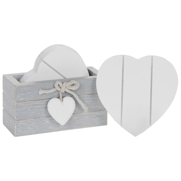 Provence Grey Set 6 Coasters