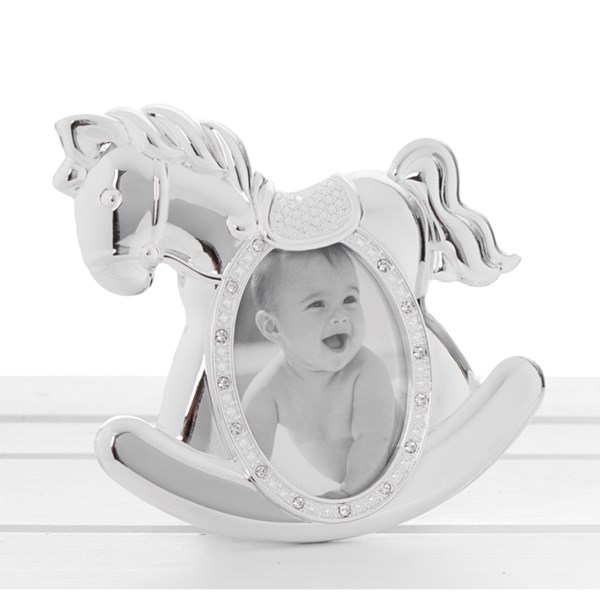 Rocking Horse Polish Silver Frame