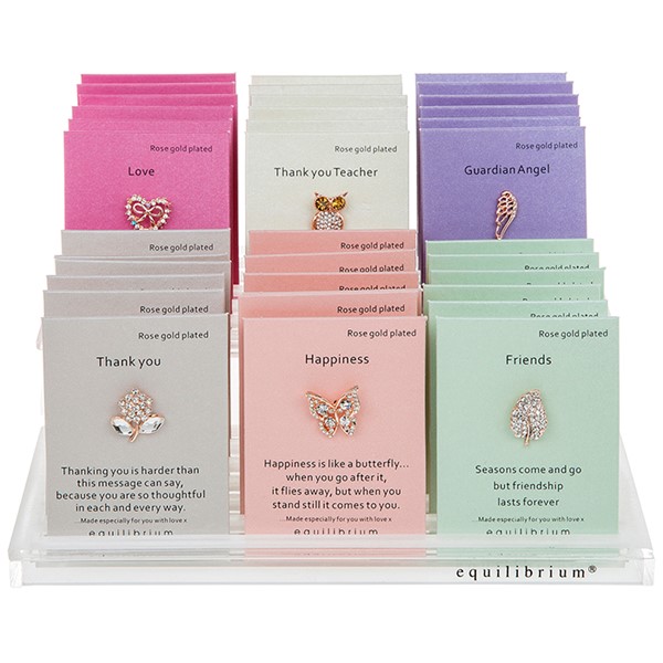 Sentiment Pin Brooch Starter Pack 36+1 FOC