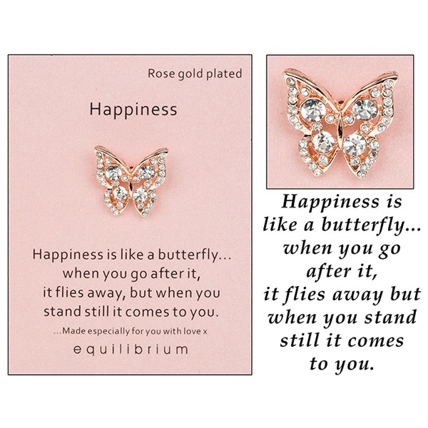 Equilibrium Sentiment Pin Brooch Happiness