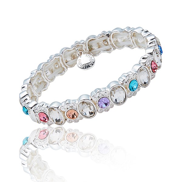 Equilibrium Sparkle Crystal Bracelet Blue