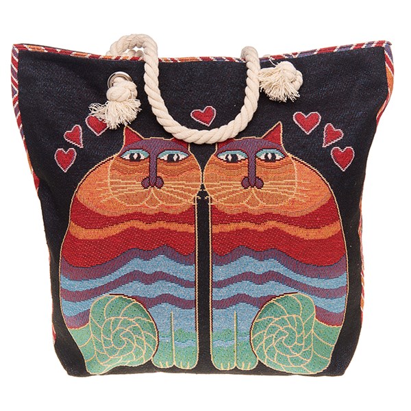 Equilibrium Tapestry Cats Tote Bag