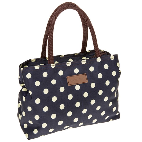 Equilibrium Spots Waterproof Handbag Navy Cream