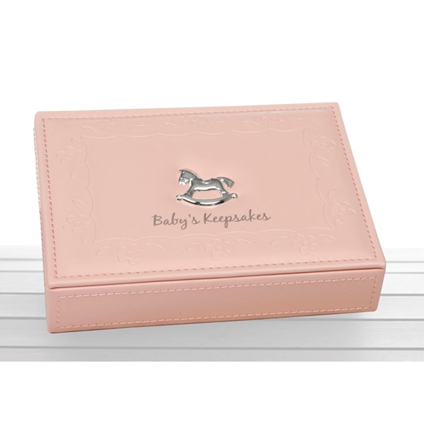 Baby Keepsake Box Pink