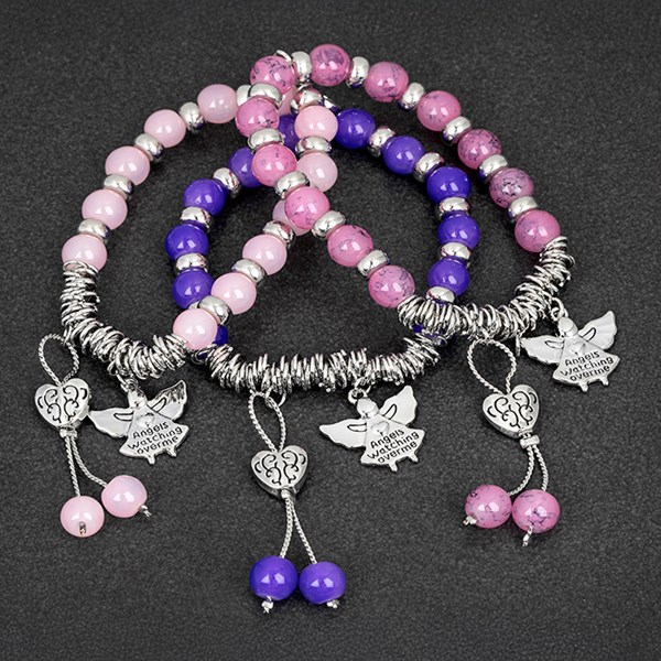 Equilibrium Crystal Guardian Angel Bracelet