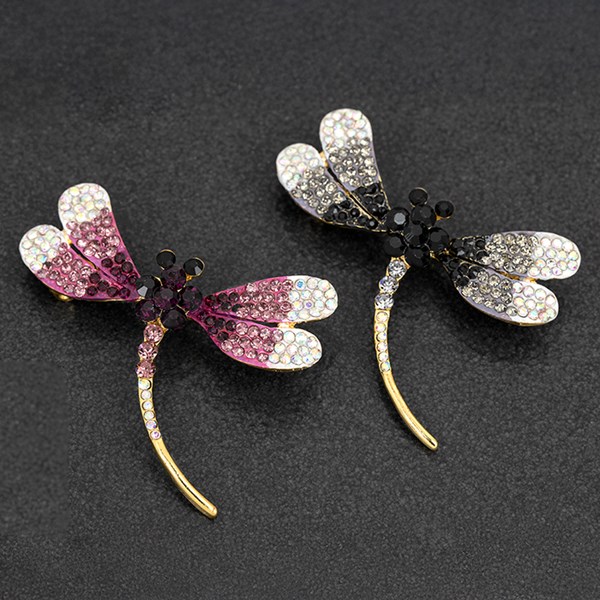 Equilibrium Diamante Dragonfly Brooch