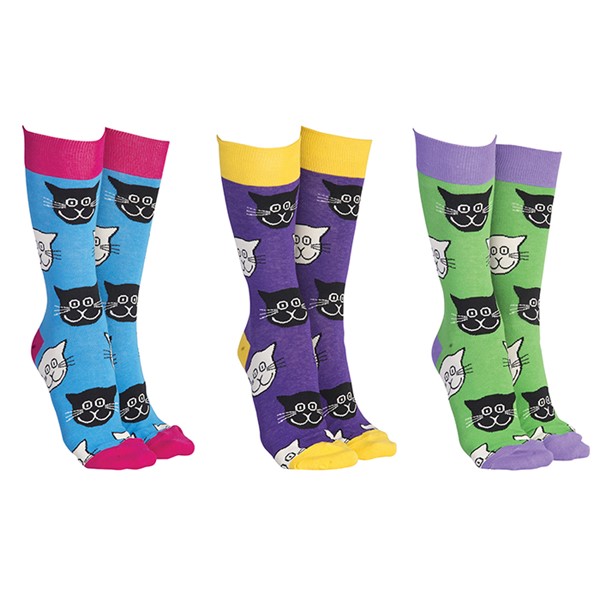 Sock Society Fave Kitty Cat