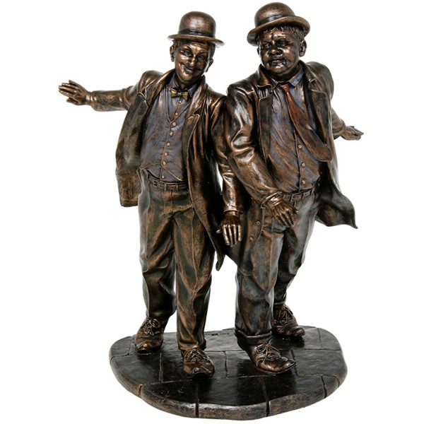 Bronze Laurel & Hardy Pose
