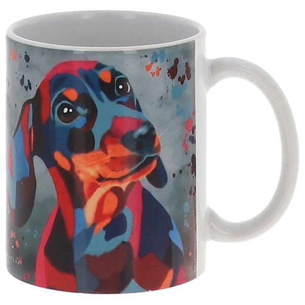 Aquamarine Dachshund Mug