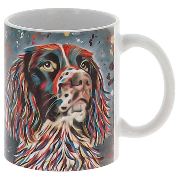 Aquamarine Springer Spaniel Mug