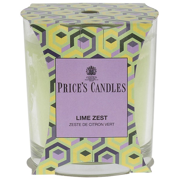 Price's Candles In The Mood Lime Zest Cluster