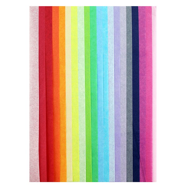 20 Pack Multi-Coloured Tissue Paper
