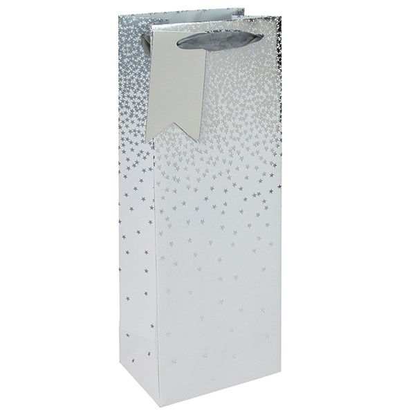 White Ombre Bottle Bag