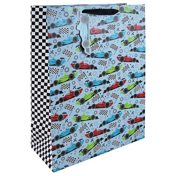 Racecar Gift Bag XLarge