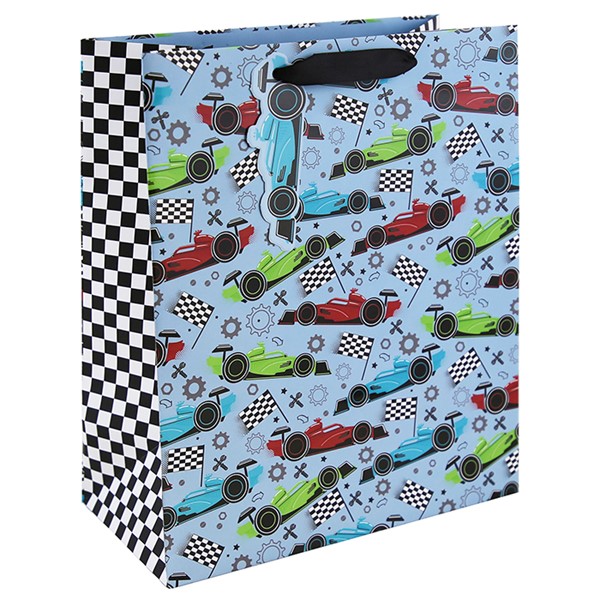 Racecar Gift Bag Large