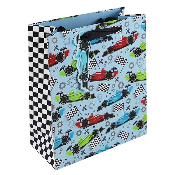 Racecar Gift Bag Medium