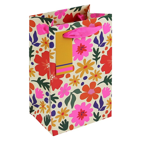 Bright Floral Gift Bag Perfume