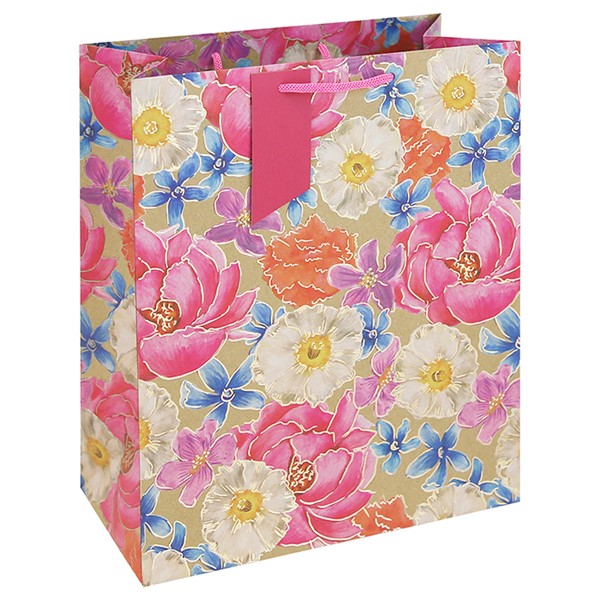 Kraft Floral Bag Large