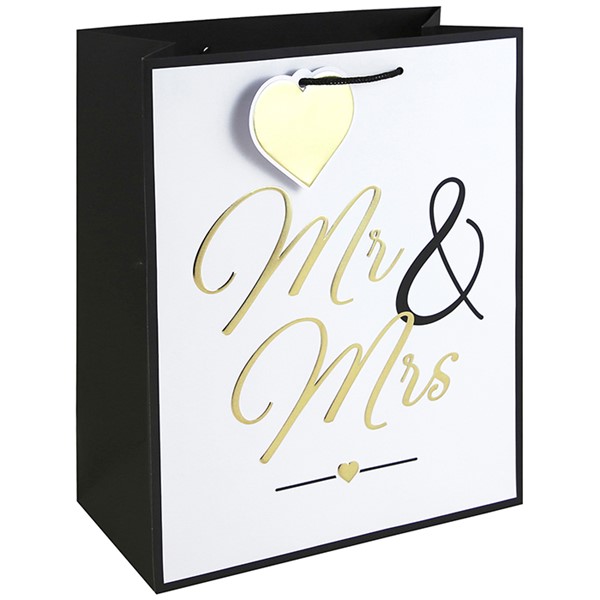 Mr & Mrs Gift Bag Large