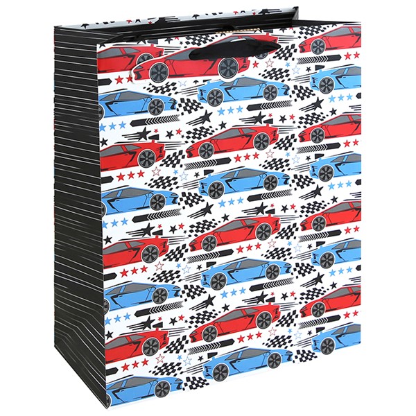 Racecar Gift Bag Large