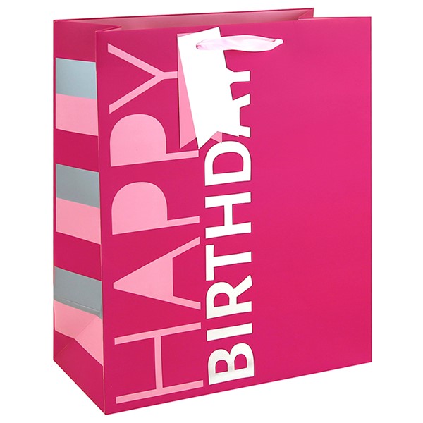 Pink Birthday Bag Large