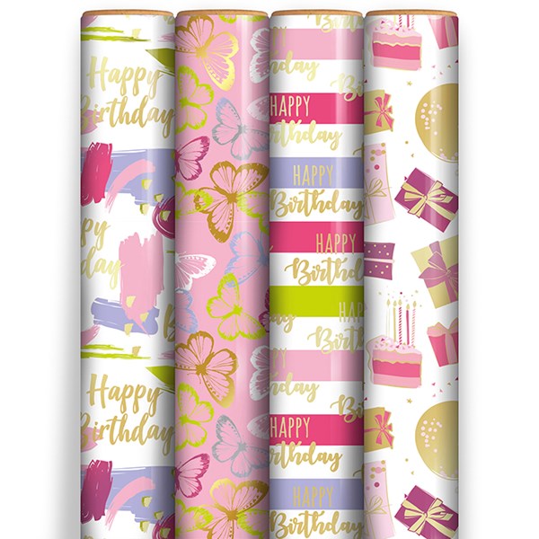 1.5M Female Metallic Wrap 36s