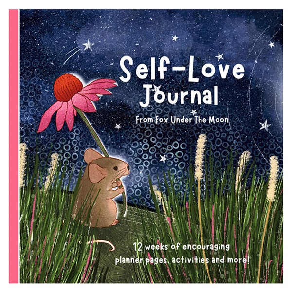 Fox Under The Moon Self Love Journal Paperback Book