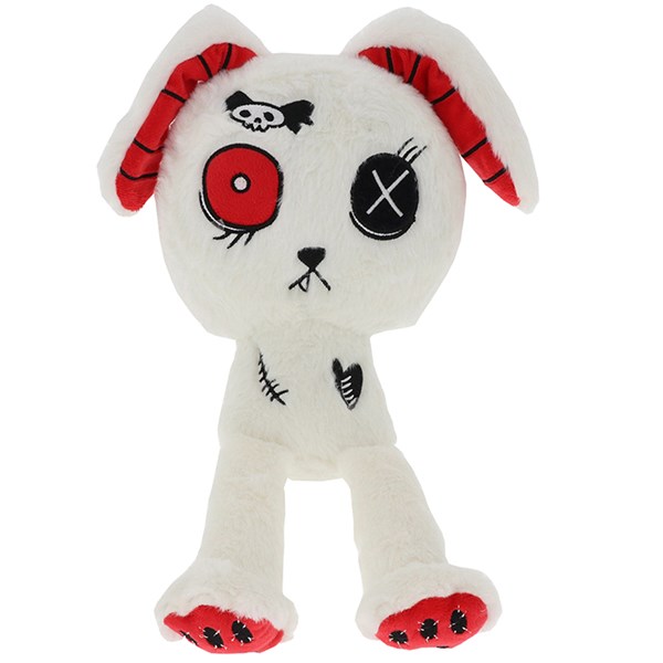 Gus Fink Numb Bunny Plushie Pal White & Red