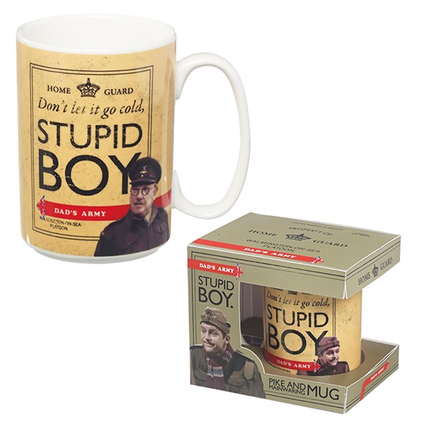 Dad's Army Mug Stupid Boy