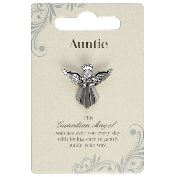 Guardian Angel Pin Auntie