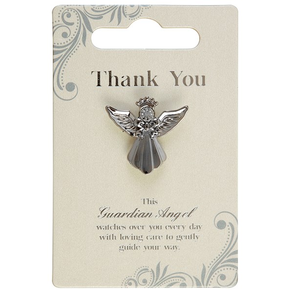 Guardian Angel Pin Thank You